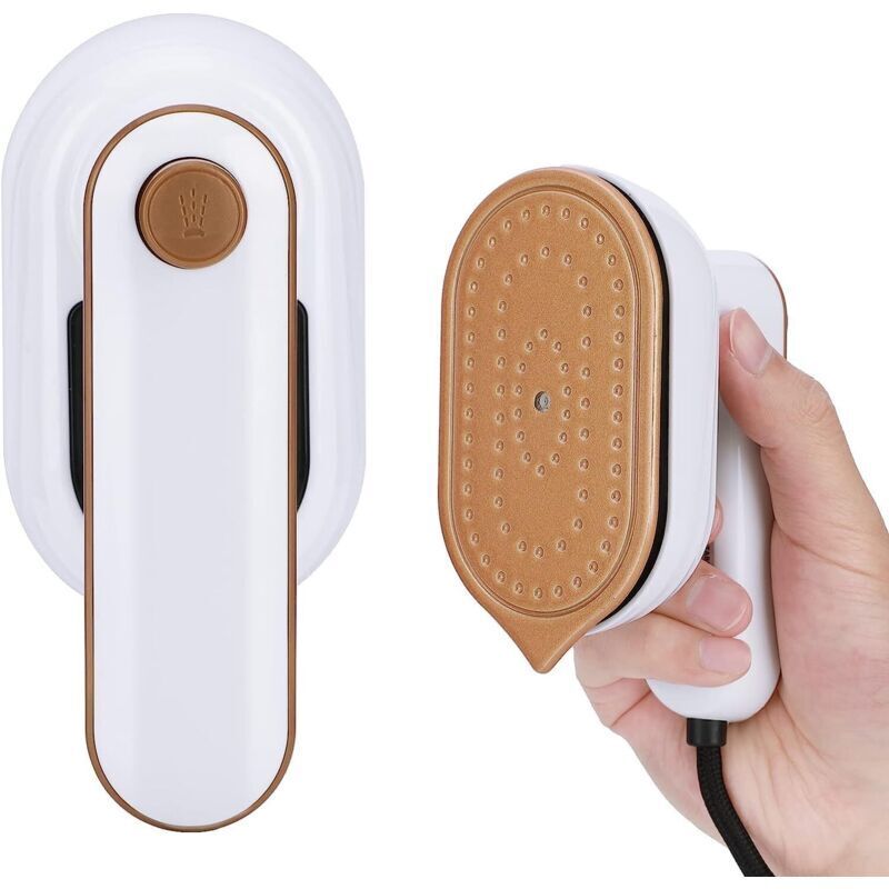 Steam Iron: Travel Iron - Mini 20S Fast Heat-Up - 50Ml Water Tank - Wet and Dry