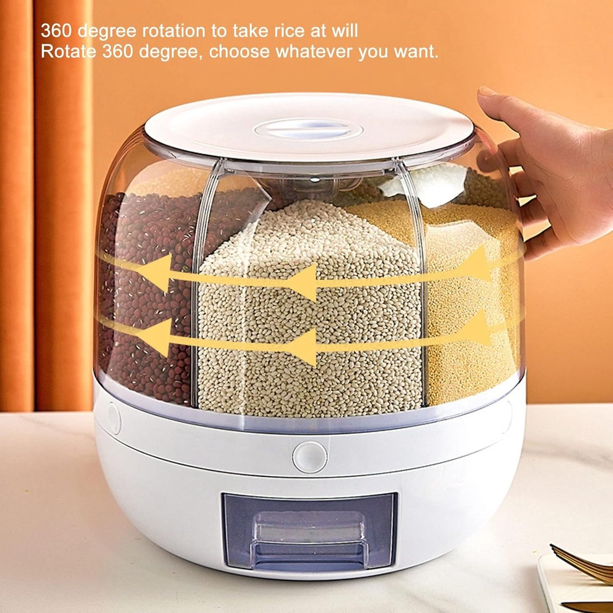 Rotating Storage Container - 5 KG - Storage Container