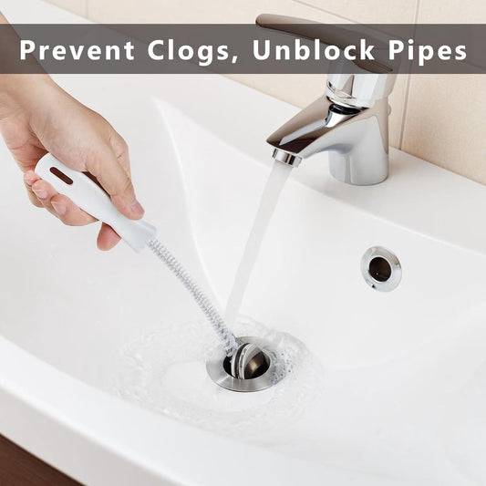 4-piece sink cleaning brush set - Drain brush - 45 cm