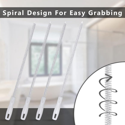 4-piece sink cleaning brush set - Drain brush - 45 cm