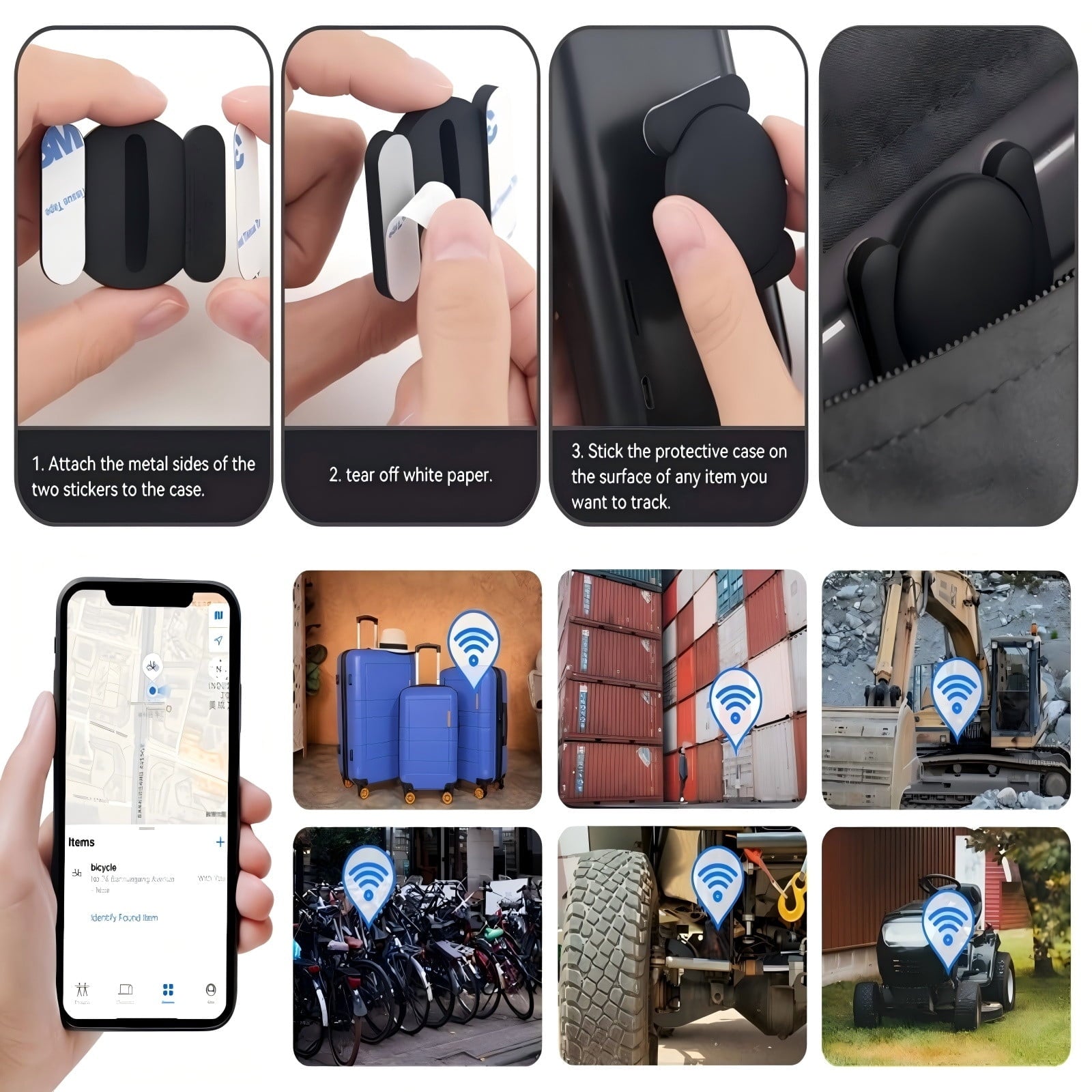 Mini Hidden GPS Tracking Device for Vehicles, Cars etc, Hidden GPS Car Tracking Device with Magnetic Waterproof Case, Running in , No Extra Monthly fee