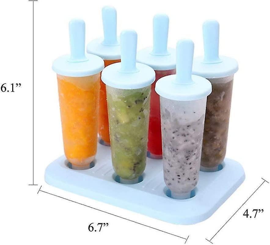 Popsicle Molds Ice Pop Makers - Plastic Popsicle Mold
