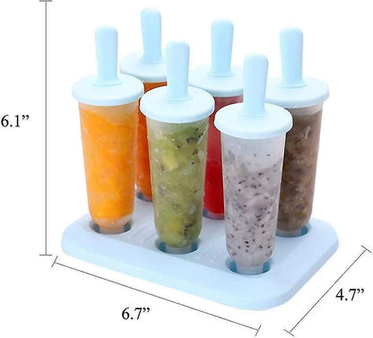 Popsicle Molds Ice Pop Makers - Plastic Popsicle Mold