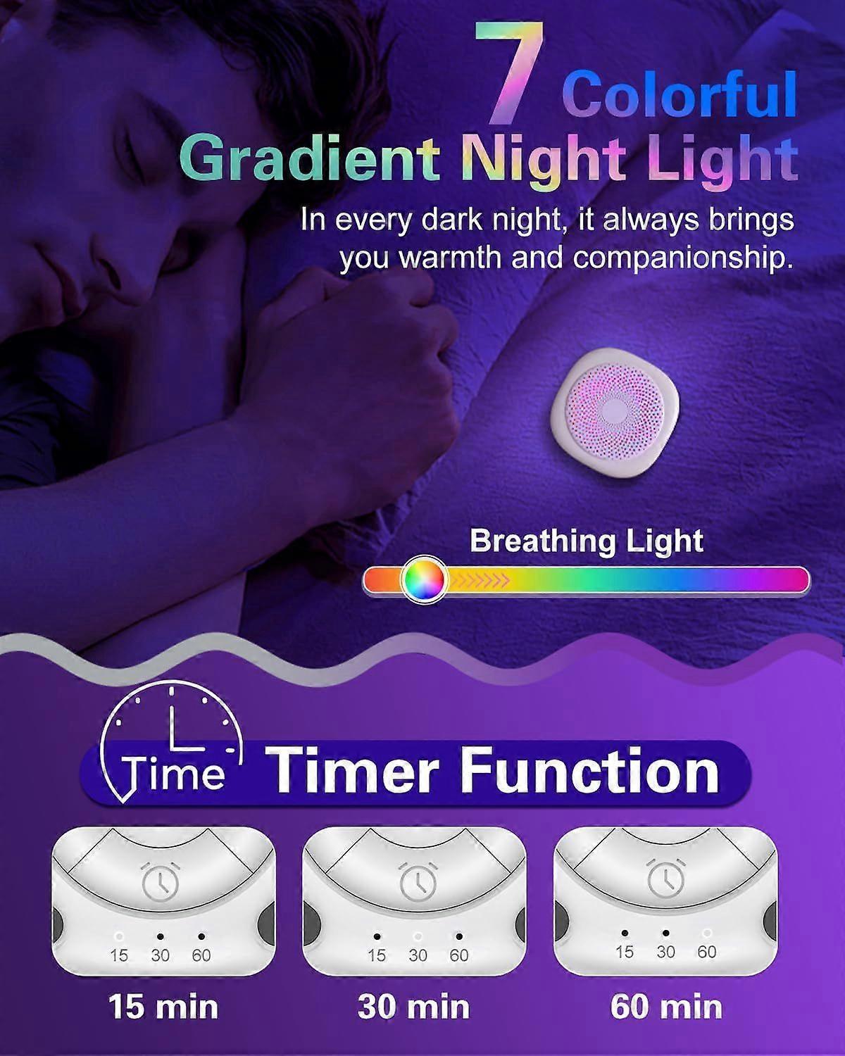 Latest Model Portable White Noise Machine Babies Adult Sleep Sound Device