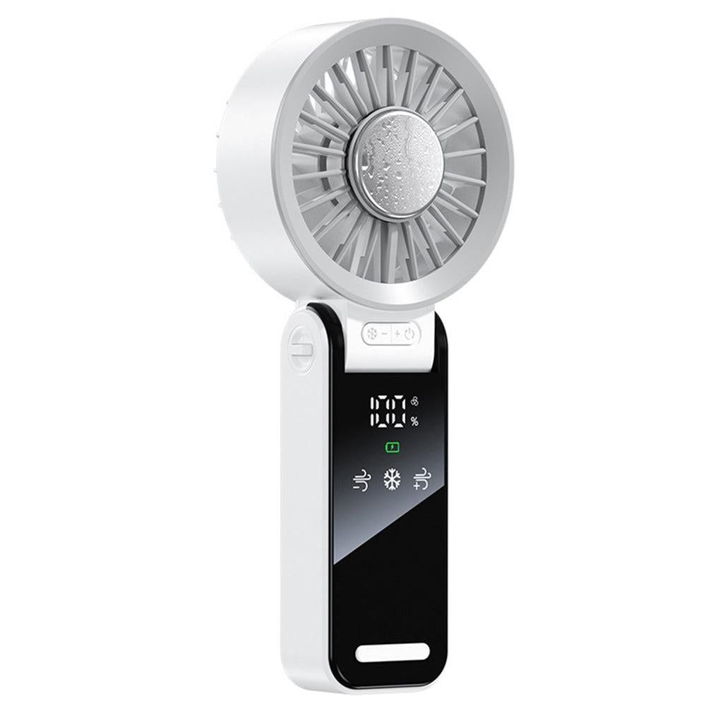 Handheld Foldable High-Speed Fan - Portable for Travel Outdoor Home and Office Lavender Purple