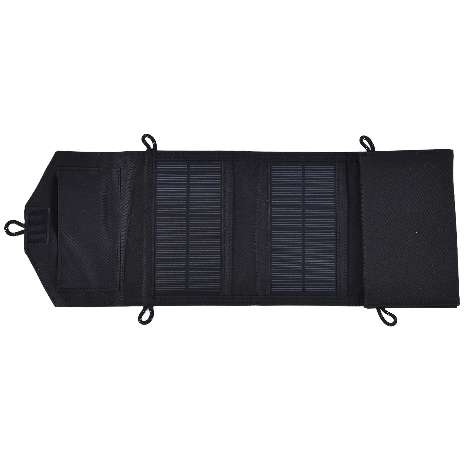 15W 5V Portable Solar Folding Panel Power Station Outdoor USB Solar Panel Power Bank for Camping Traveling