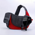 Red Portable Oxford Fabric Pet Carrier for Cats and Puppies (Size L)