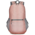 Pink Ultra-Light Foldable Outdoor Backpack - Portable Travel Hiking Bag