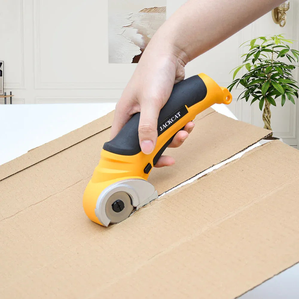 Cordless Electric Scissors 4.2V Rotary Cutter 2000mAh Battery