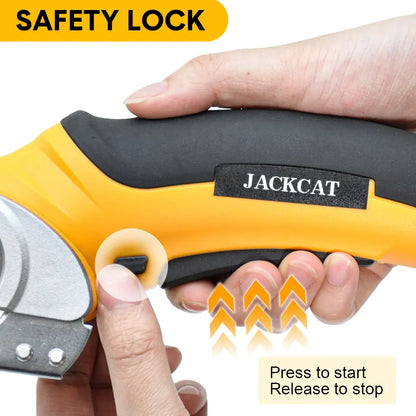 Cordless Electric Scissors 4.2V Rotary Cutter 2000mAh Battery